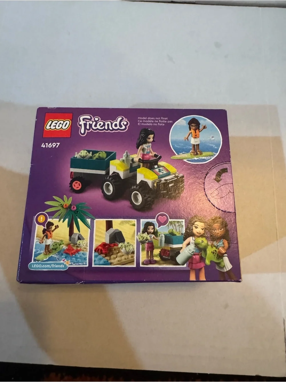 LEGO Friends Turtle Protection Vehicle 41697, Animal Rescue Building Set
